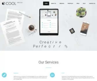 Websitedesigncool.com(Web design and development company) Screenshot