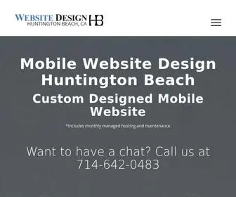 Websitedesignhb.com(Mobile Website Design and Hosting Huntington Beach) Screenshot