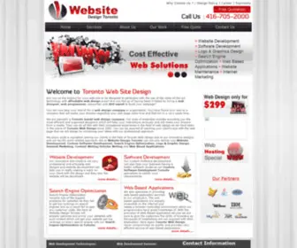 Websitedesigntoronto.com(Web Design Toronto) Screenshot