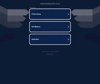 Websitedetection.com(Website list) Screenshot