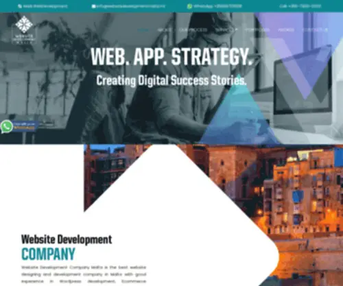 Websitedevelopmentmalta.mt(Website Development Malta) Screenshot