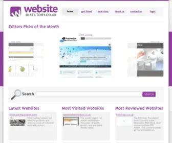 Websitedirectory.co.uk(Website Directory) Screenshot