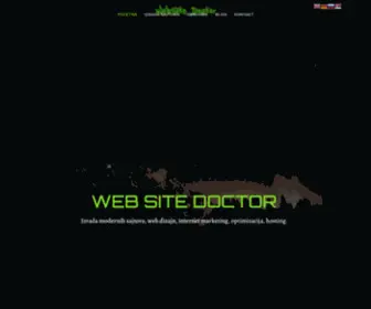 Websitedoctor.co.rs(Izrada sajtova) Screenshot