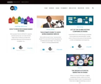 Websiteghana.com(Website Ghana) Screenshot