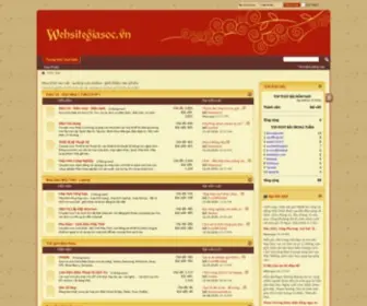 Websitegiasoc.vn(Mua bán rao vặt) Screenshot