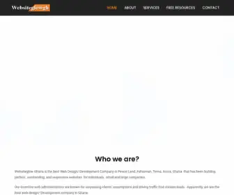 Websiteglowgh.com(Websiteglow Ghana) Screenshot