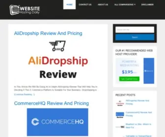 Websitehostingdaily.com(CouponVPS) Screenshot