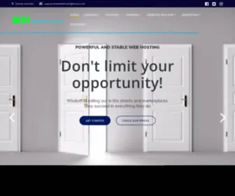 Websitehostingfactory.com(Front Page) Screenshot