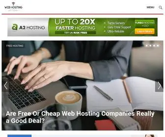 Websitehostinginfo.com(Website Hosting Information) Screenshot