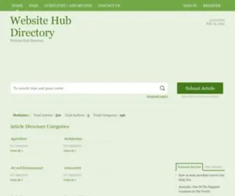 Websitehubdirectory.com(Websitehubdirectory) Screenshot