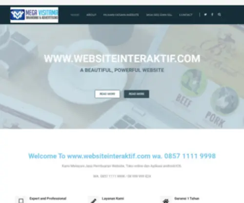 Websiteinteraktif.com(Web desain) Screenshot