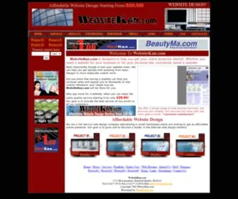 Websitekan.com(Web hosting) Screenshot