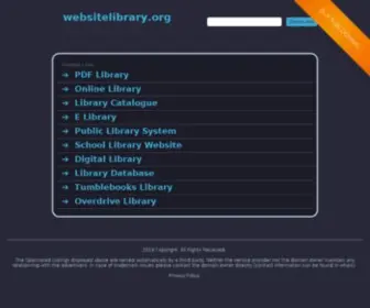 Websitelibrary.org(Free Web Directory) Screenshot