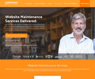 Websitemaintenancewire.com(Website Maintenance Services) Screenshot