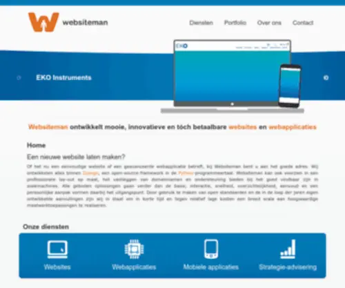Websiteman.nl(Cms) Screenshot
