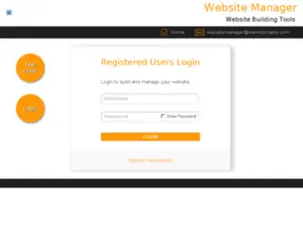 Websitemanager.com(Web Site Manager) Screenshot