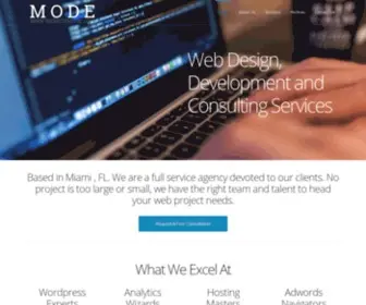Websitemode.com(Web design) Screenshot
