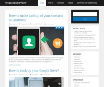Websiteoutview.com(All About Technology) Screenshot