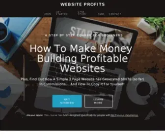 Websiteprofits.com(Website Profits) Screenshot