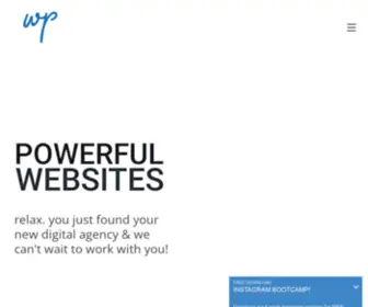 Websiteprojects.com.au(Website Projects are a boutique digital agency) Screenshot