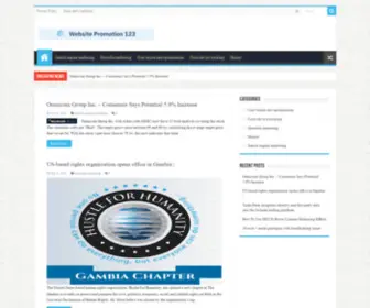 Websitepromotion123.com(Website Promotion 123) Screenshot