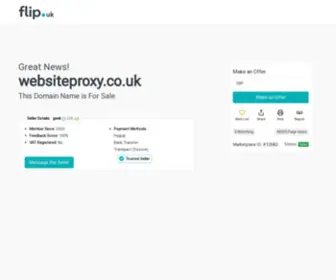 Websiteproxy.co.uk(Bypass filters) Screenshot