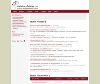 Websitepublisher.net(Website Publisher) Screenshot