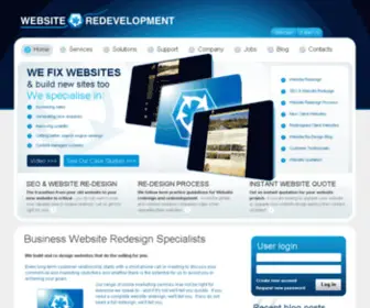 Websiteredevelopment.com(Website Redevelopment) Screenshot