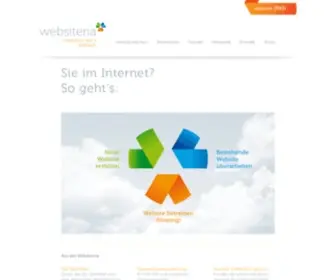 Websiteria.ch(Website erstellen oder überarbeiten und auf stabilem Hosting betreiben) Screenshot