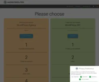 Websiterouter.com(WordPress Agentur) Screenshot