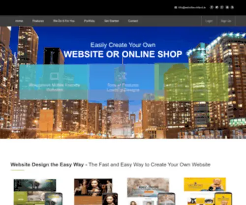 Websites-Ireland.ie(Website Design Create Your own Website App) Screenshot
