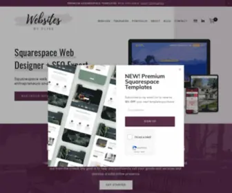 Websitesbyelise.com(Squarespace Web Designer & SEO Expert) Screenshot