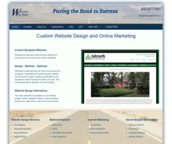 Websitesbyideal.com(Custom Website Design) Screenshot