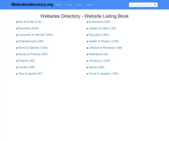 Websitesdirectory.org(Websites Directory) Screenshot