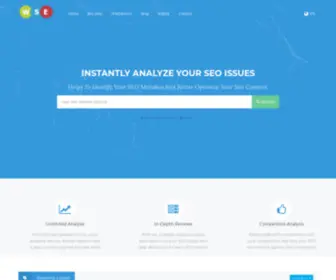 Websiteseochecker.in(Website seo checker) Screenshot