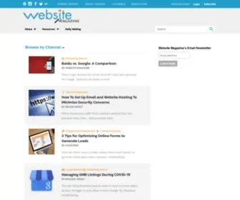 Websiteservices.com(Website Magazine) Screenshot