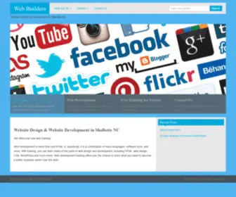 Websitesnc.com(Website Design and Website Development Shallotte NC) Screenshot