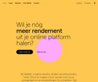 Websitesnederland.nl(WebNL creative studios) Screenshot
