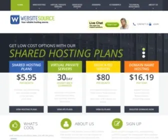 Websitesource.com(Websitesource) Screenshot