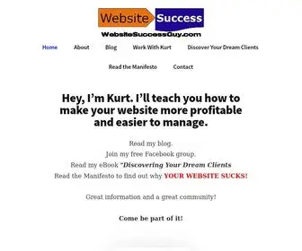Websitesuccessguy.com(Website Success Guy) Screenshot