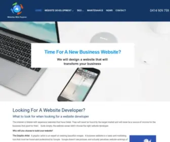 Websiteswithpurpose.com.au(Website Design & Development) Screenshot