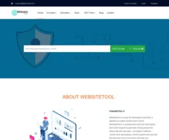 Websitetool.in(Free Online Website Tools at One Place) Screenshot
