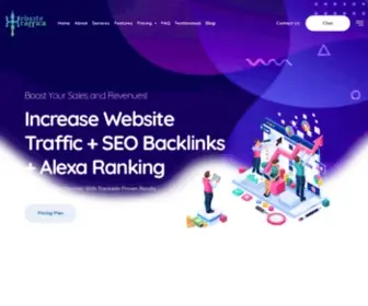 Websitetraffica.com(Buy Website Traffic) Screenshot