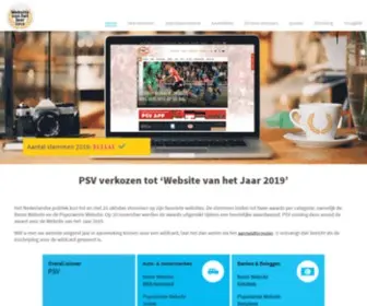 Websitevanhetjaar.nl(Website van het Jaar 2013) Screenshot