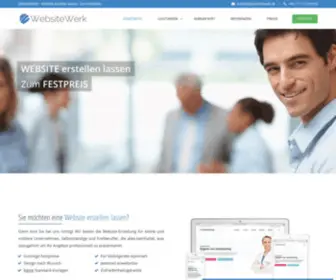 Websitewerk.de(Website erstellen lassen. Zum Festpreis) Screenshot