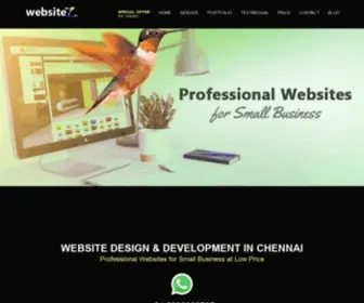 Websitez.in(Website Design Company in Chennai) Screenshot