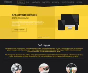 Websky.by(Веб студия Беларусь) Screenshot