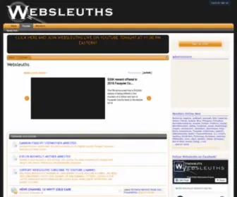 Websleuths.com(Websleuths) Screenshot