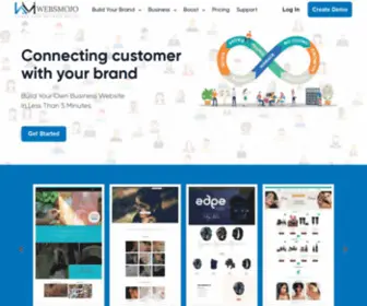 Websmojo.com(Create a Website with Websmojo) Screenshot
