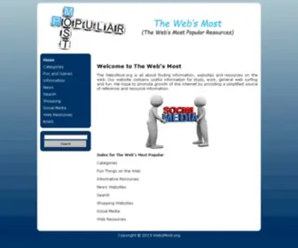 Websmost.org(The Web) Screenshot